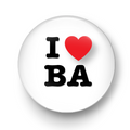 I love BA Pin