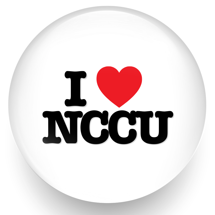 I Love NCCU Pin