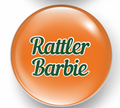 Orange Rattler Barbie Pin