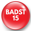 Red BADST Number Pin
