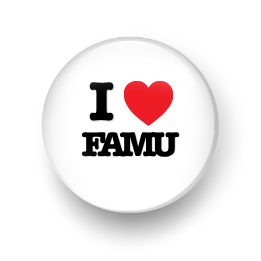 I  ♥  FAMU Pin