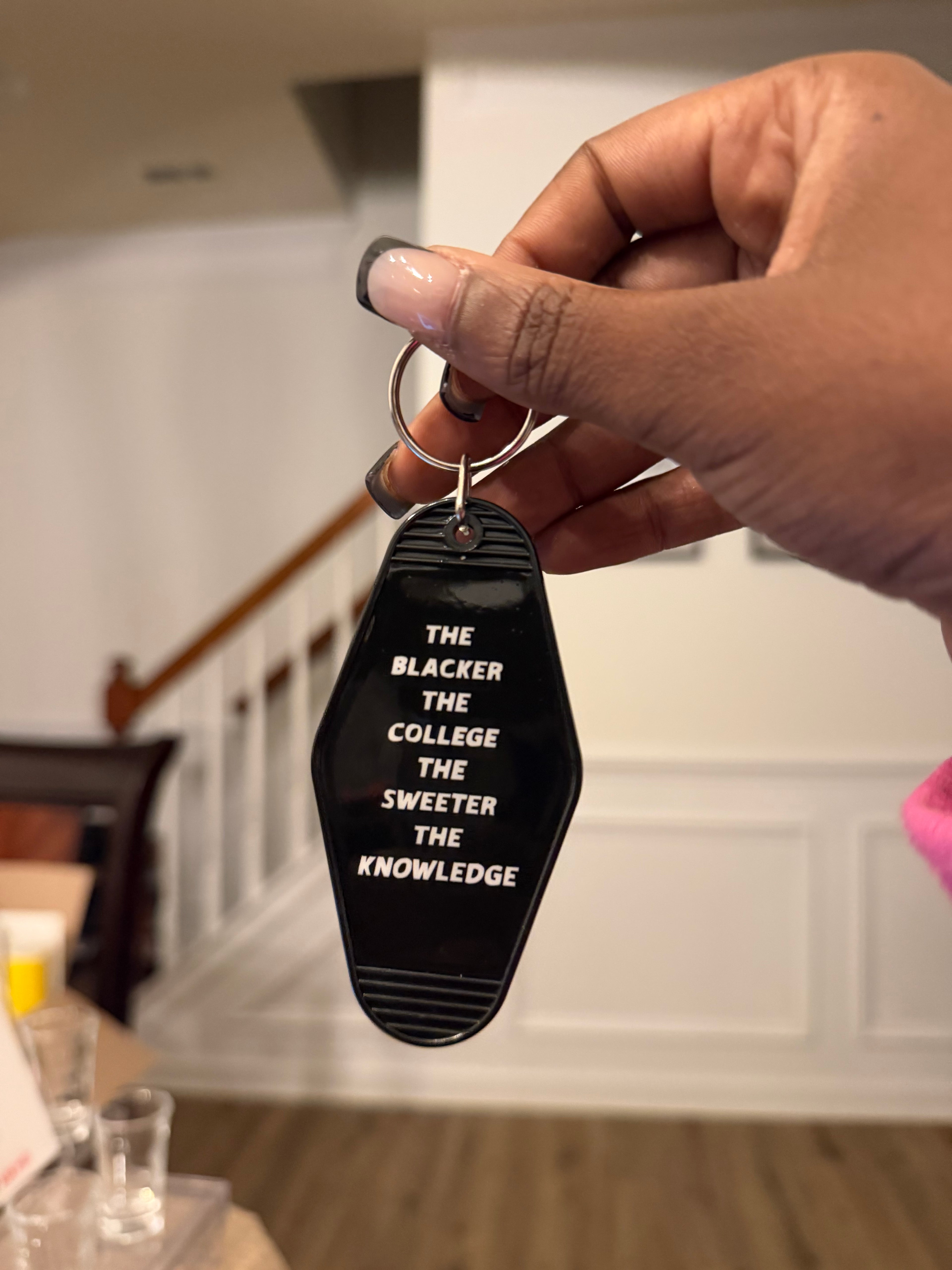 Motel Keychain