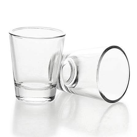 Afro Etched Shot Glass